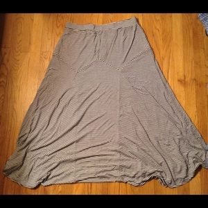 Philosophy Black and White striped skirt
